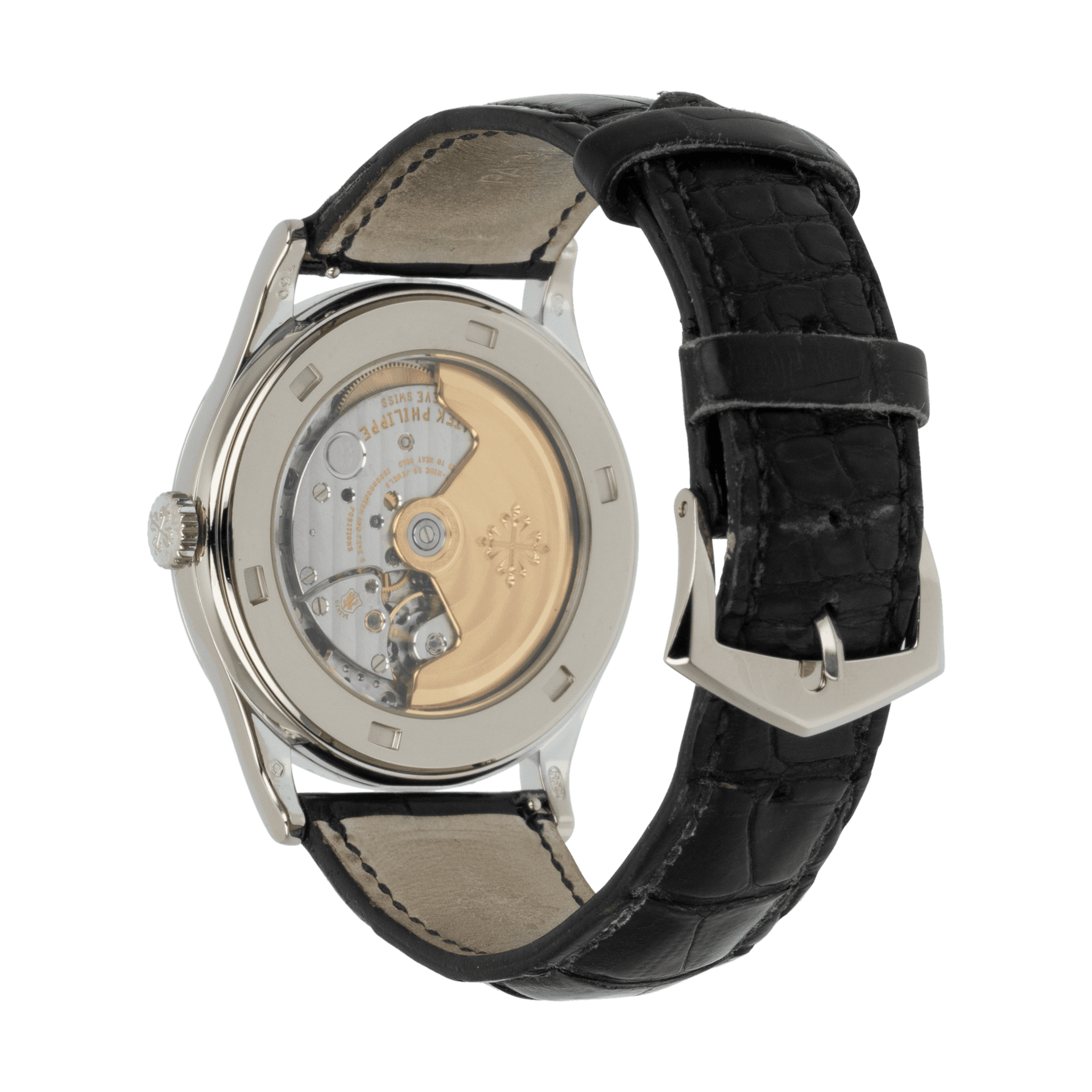 Calatrava White Gold with Silver Opaline dial