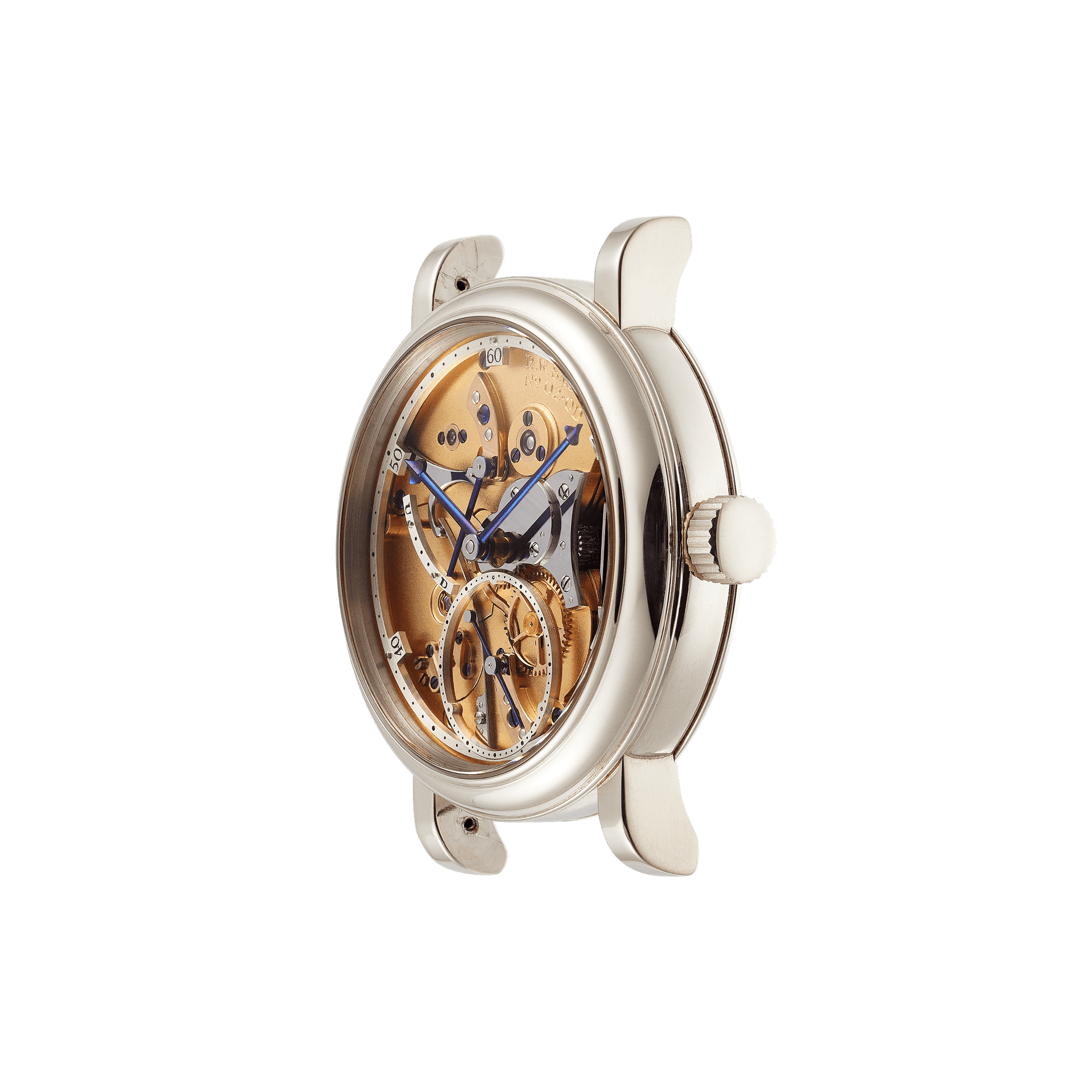 Roger W. Smith's First Series 2 Open Dial Watch Housed In A Prototype 40mm White Gold Case