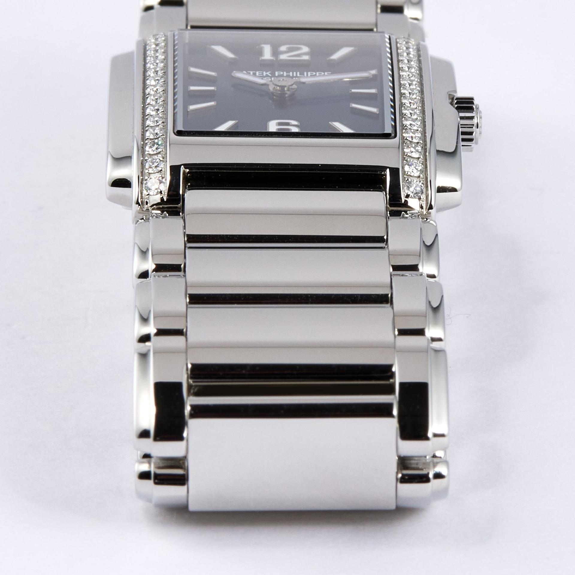 Twenty~4 Manchette Stainless Steel Diamond Blue Dial condition photo