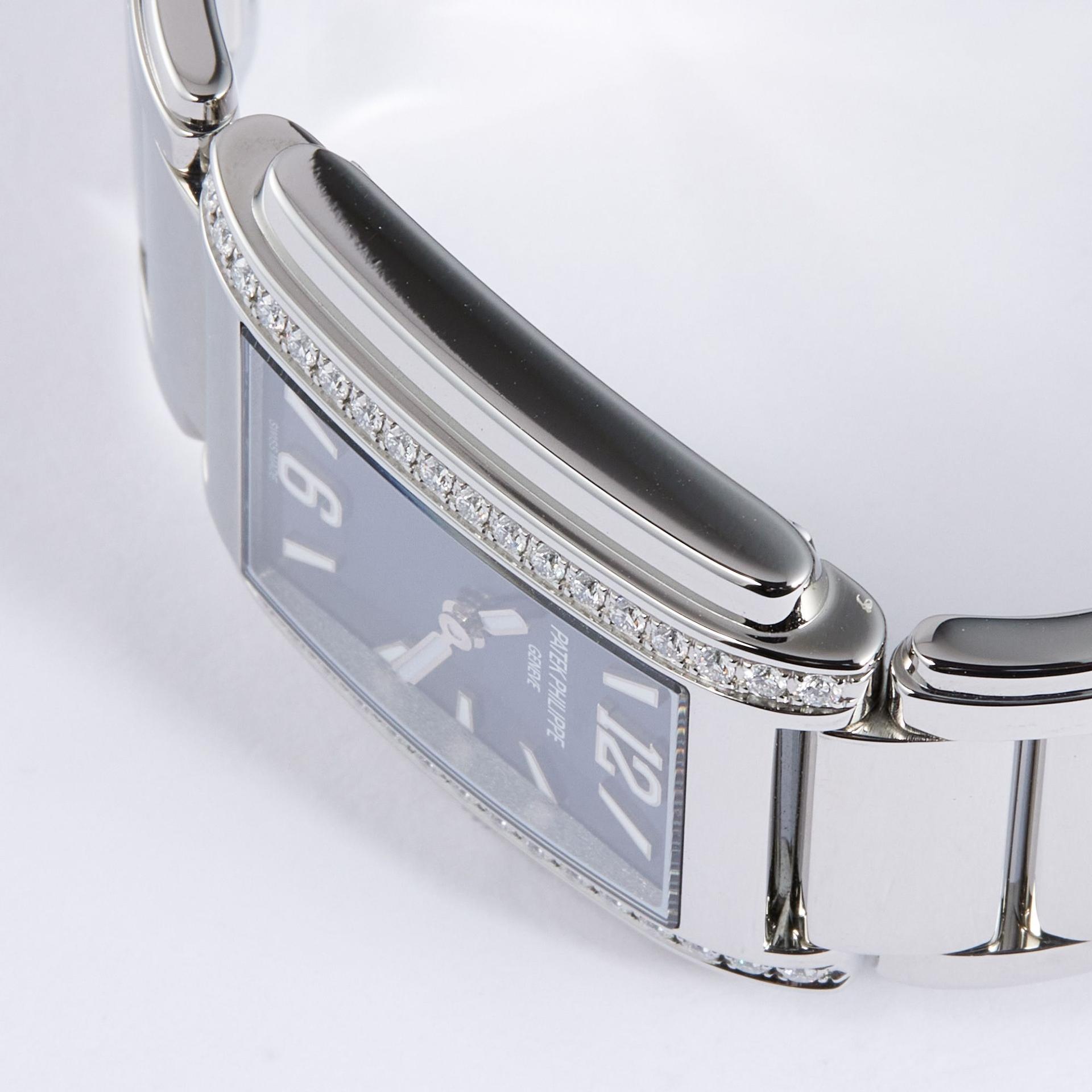 Twenty~4 Manchette Stainless Steel Diamond Blue Dial condition photo
