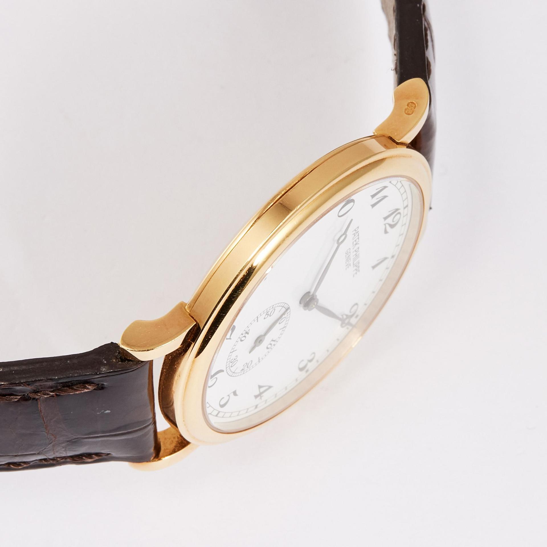 Calatrava Yellow Gold White Dial condition photo