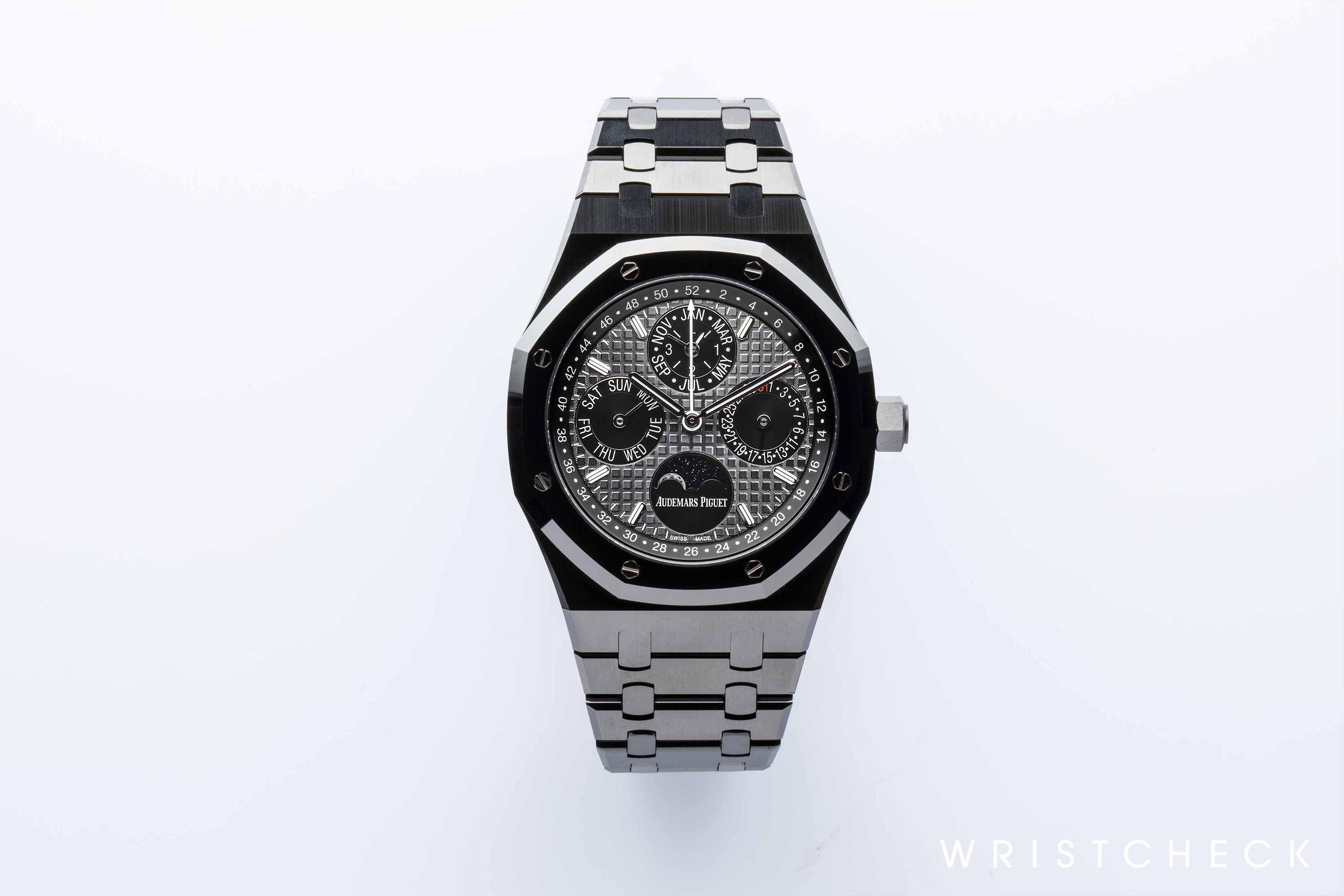 Royal Oak Perpetual Calendar in full black ceramic