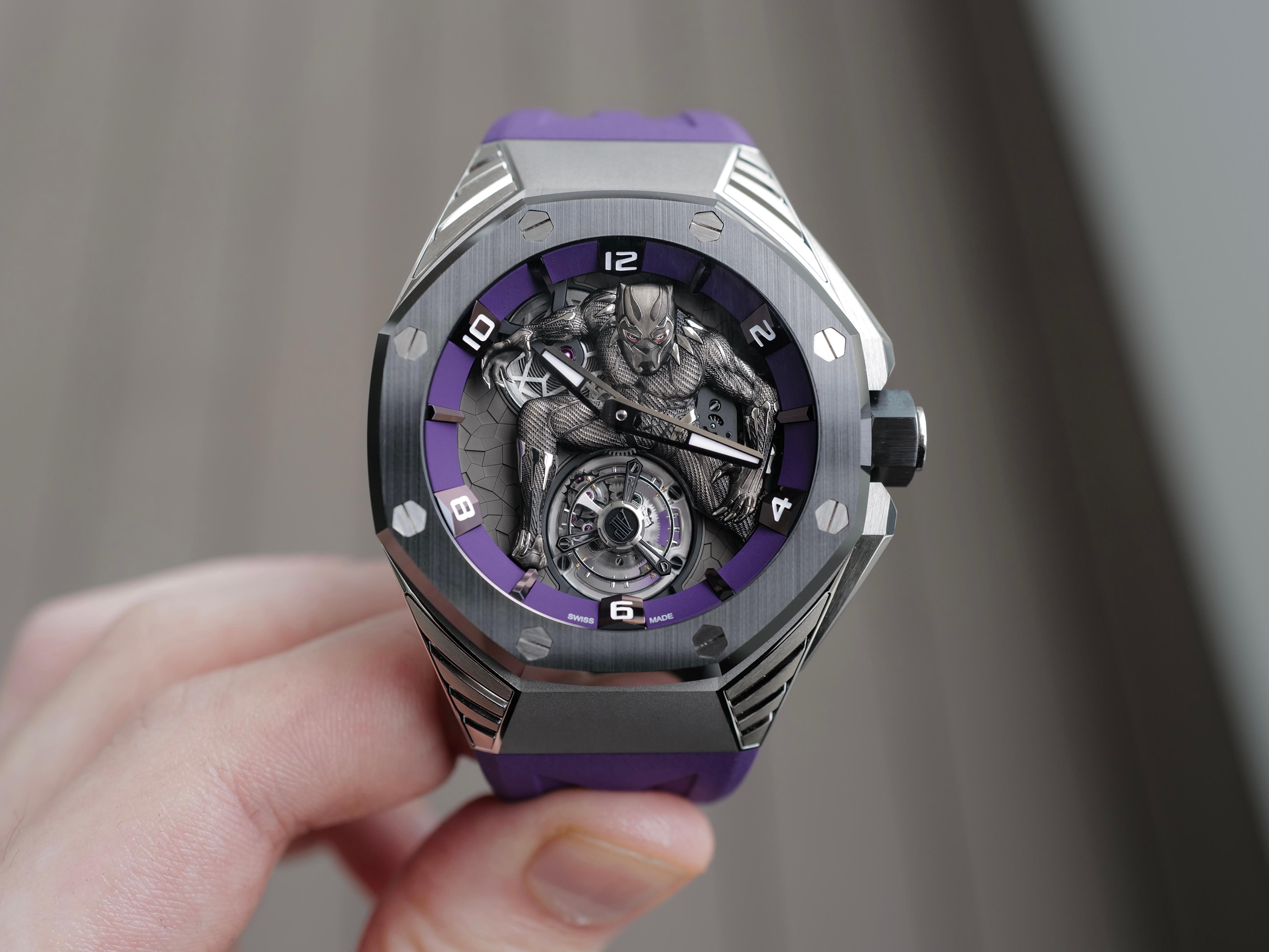 The Royal Oak Concept 'Black Panther’ Flying Tourbillon ref. 26620I0