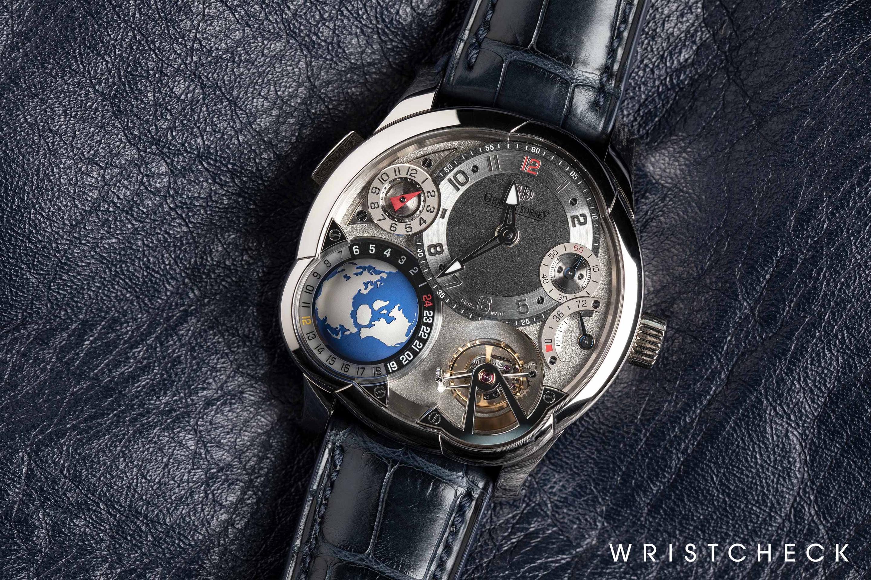 Greubel Forsey GMT Earth in White Gold