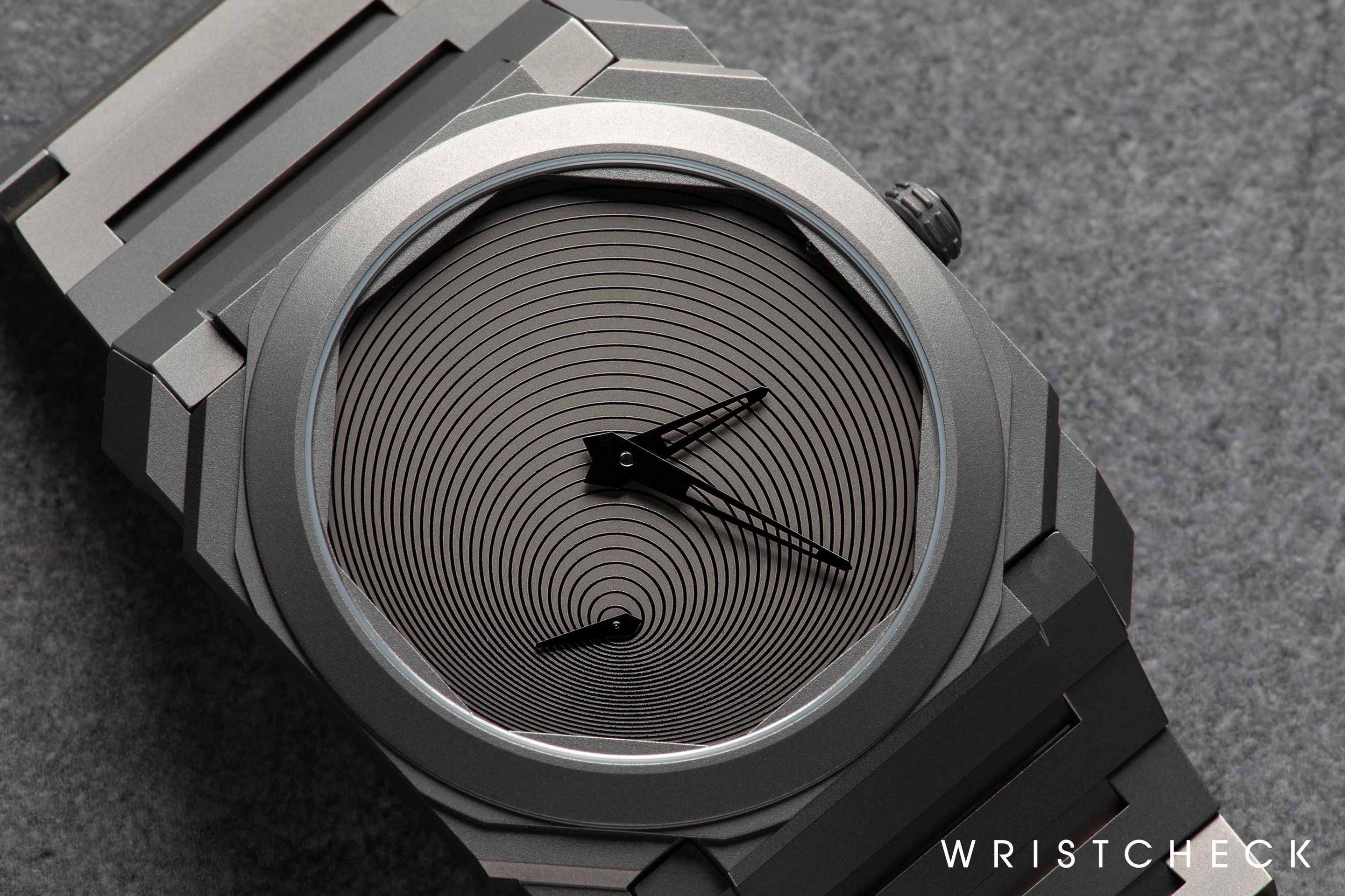 Bulgari Octo Finissimo Tadao Ando Limited Edition in Titanium