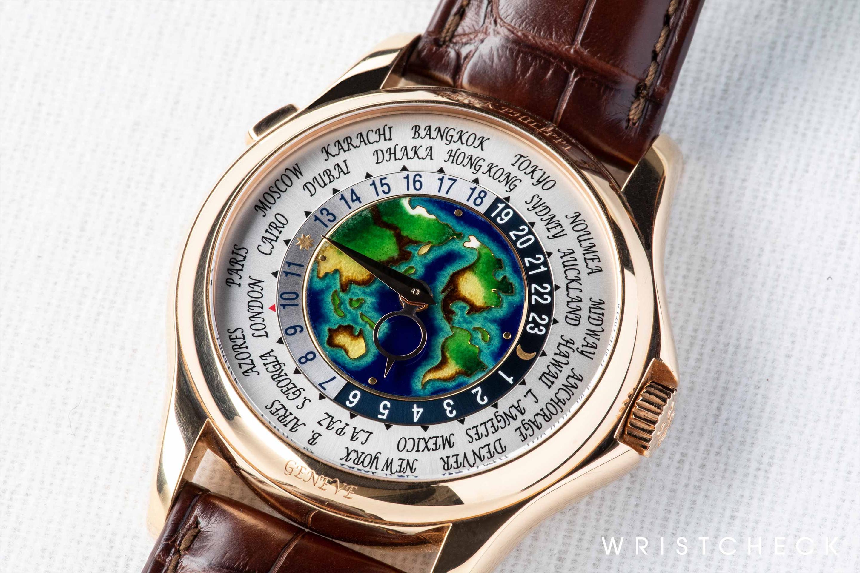 Patek Philippe World Time Ref. 5131R-011 in Rose Gold
