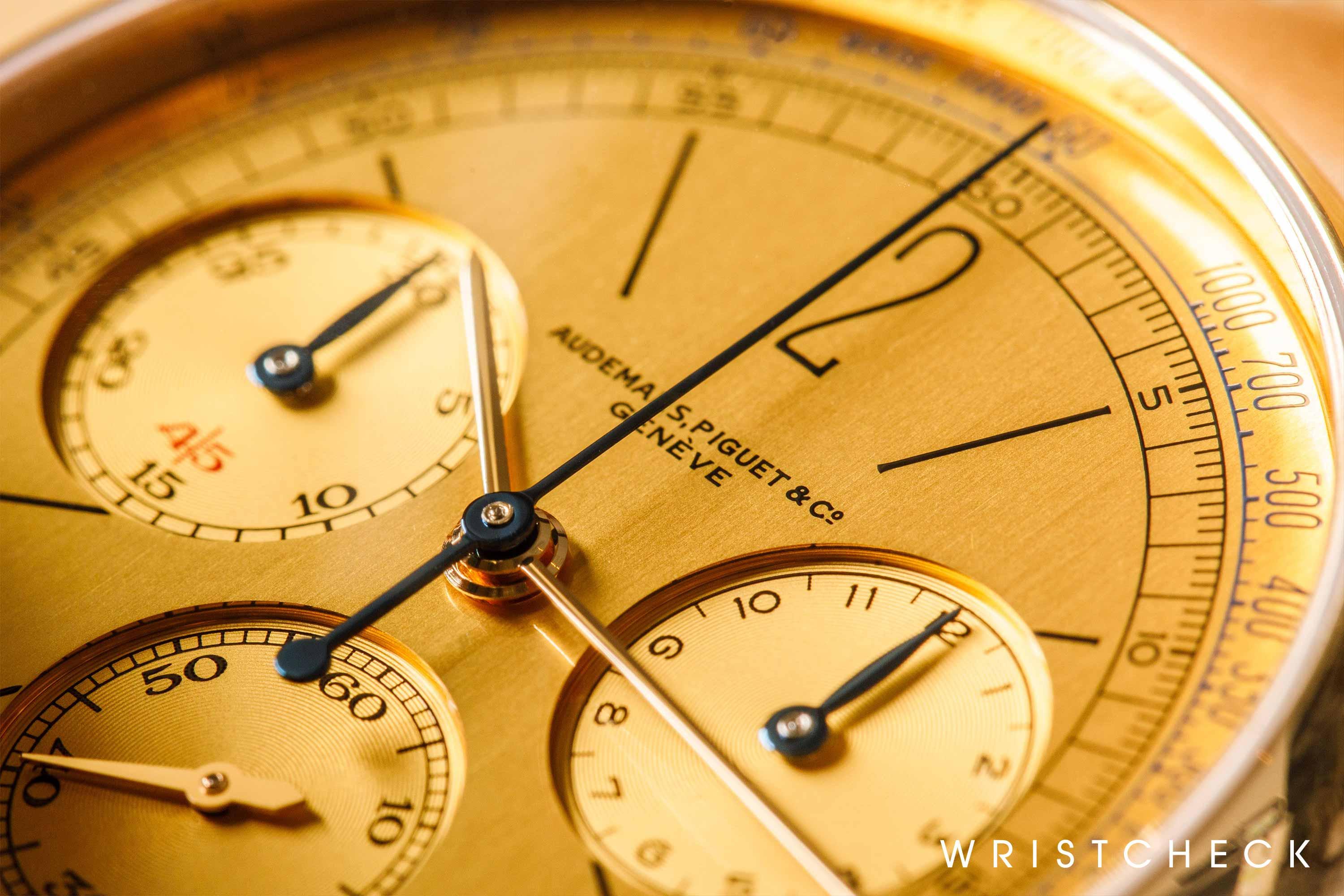 "Audemars, Piguet & Co Genève" adorns the dial