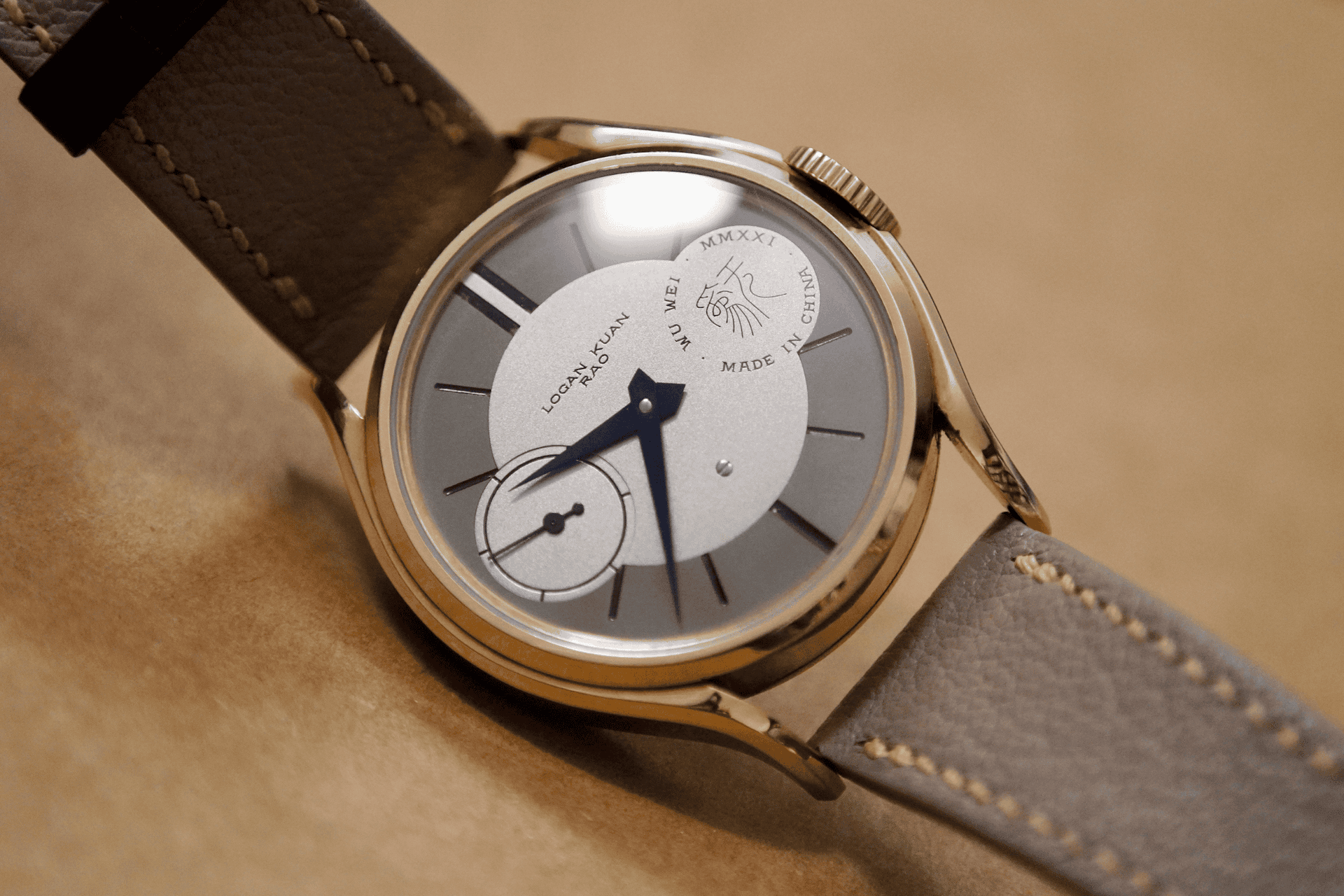 Logan Kuan Rao’s latest upcoming creation is called the Wuwei <无为>, a watch which embodies the philosophical concept of the same name rooted in Taoism