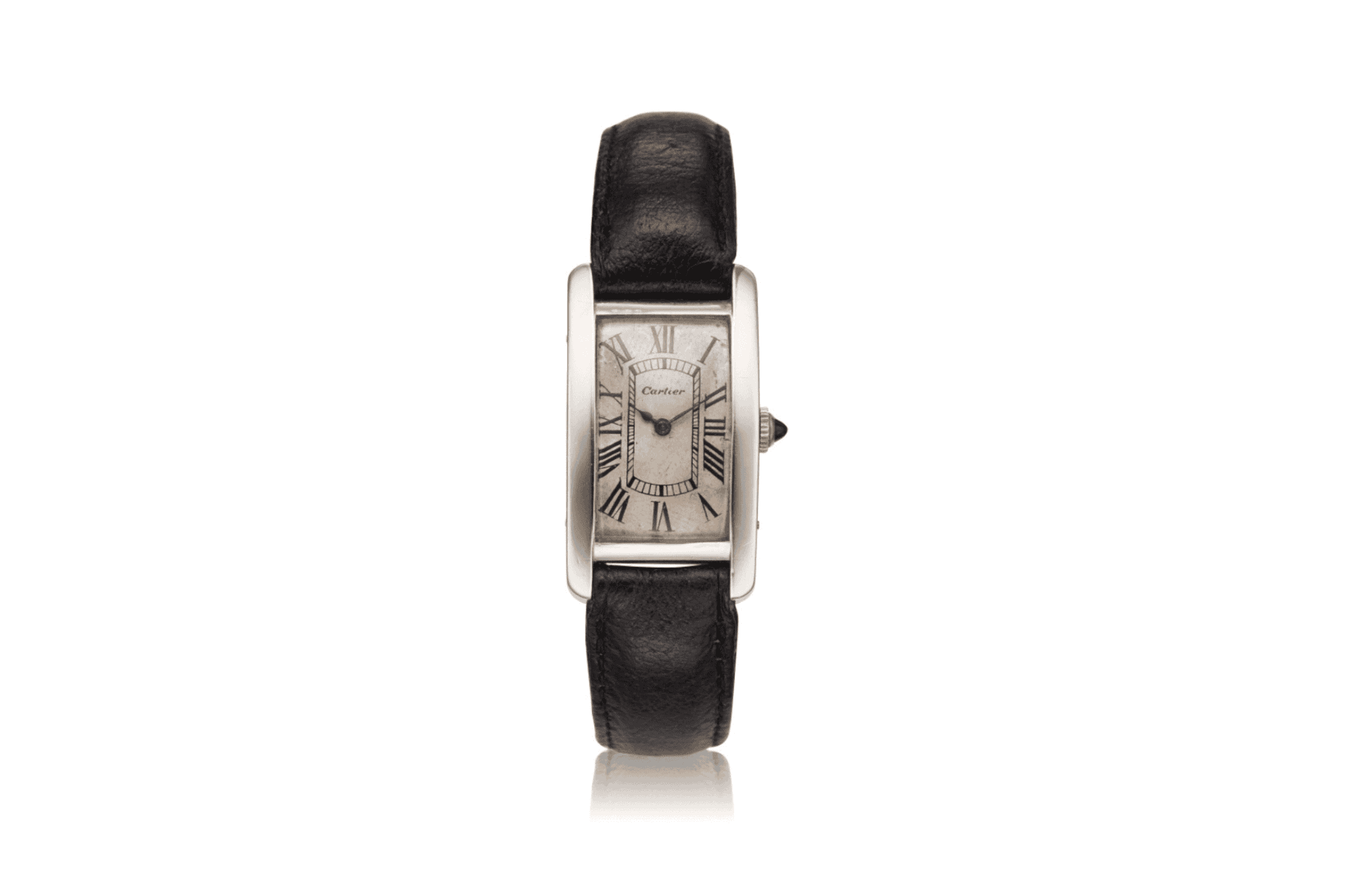 A 1925 Cartier Tank Cintrée in platinum and yellow gold Photo: Sotheby's