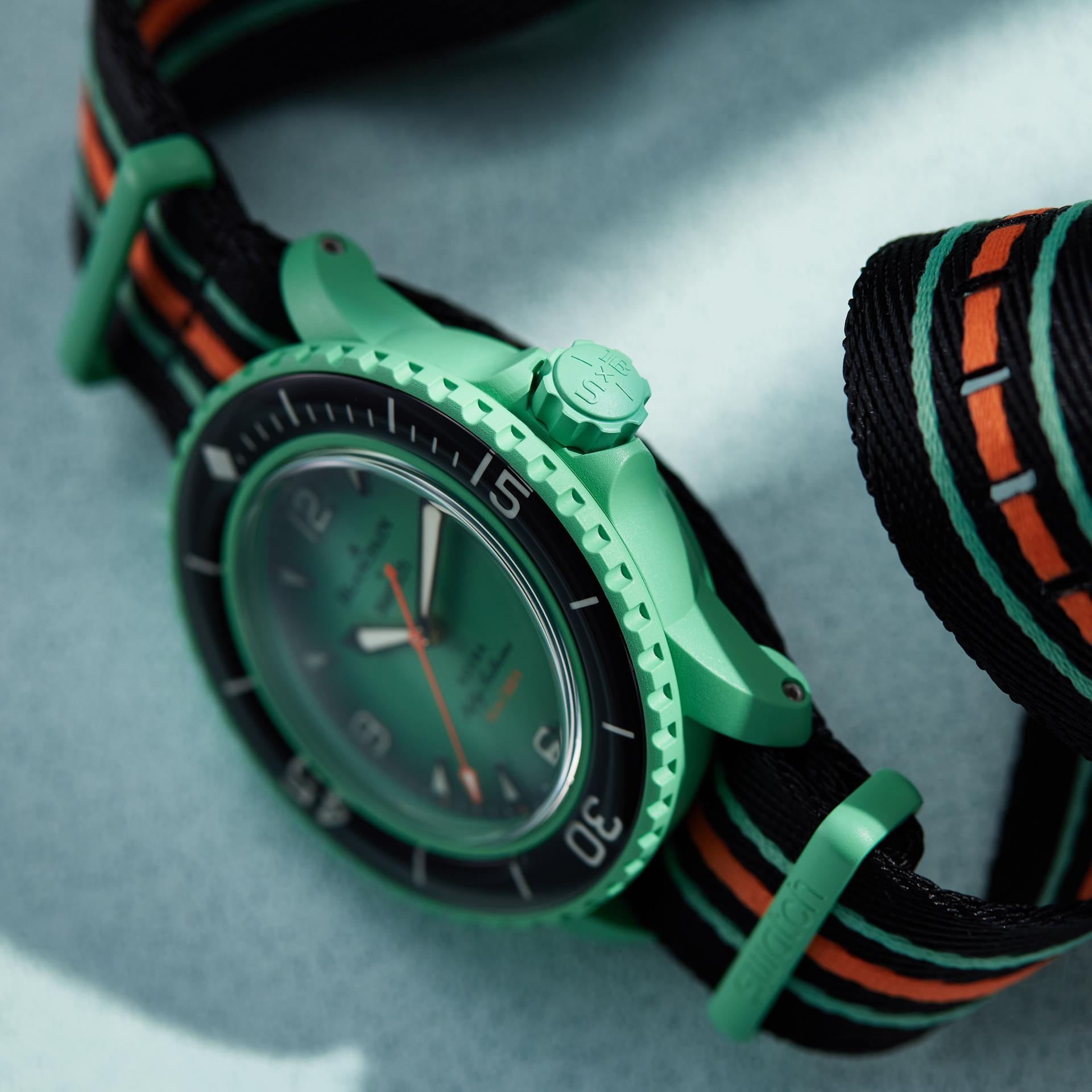 Blancpain X Swatch Fifty Fathoms Indian Ocean