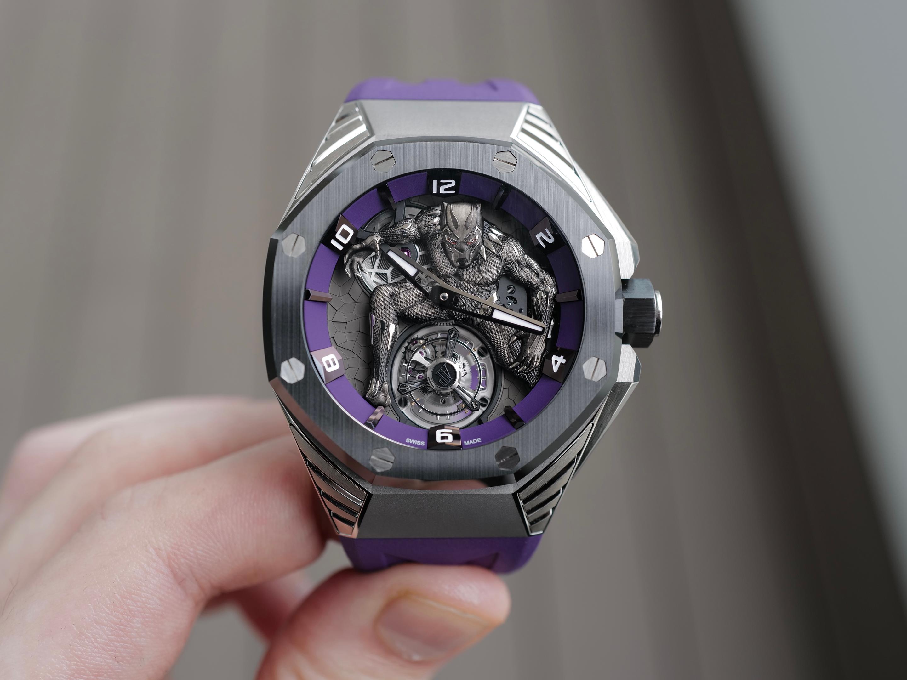 The Royal Oak Concept 'Black Panther’ Flying Tourbillon ref. 26620I0