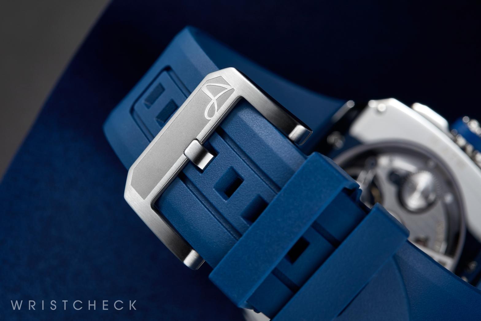 Priced at HKD 514,000 and limited to 28 Pieces, this piece has a power reserve of 72 hours and is water resistant up to 10 ATM Photo: Perkin Yu/ Wristcheck