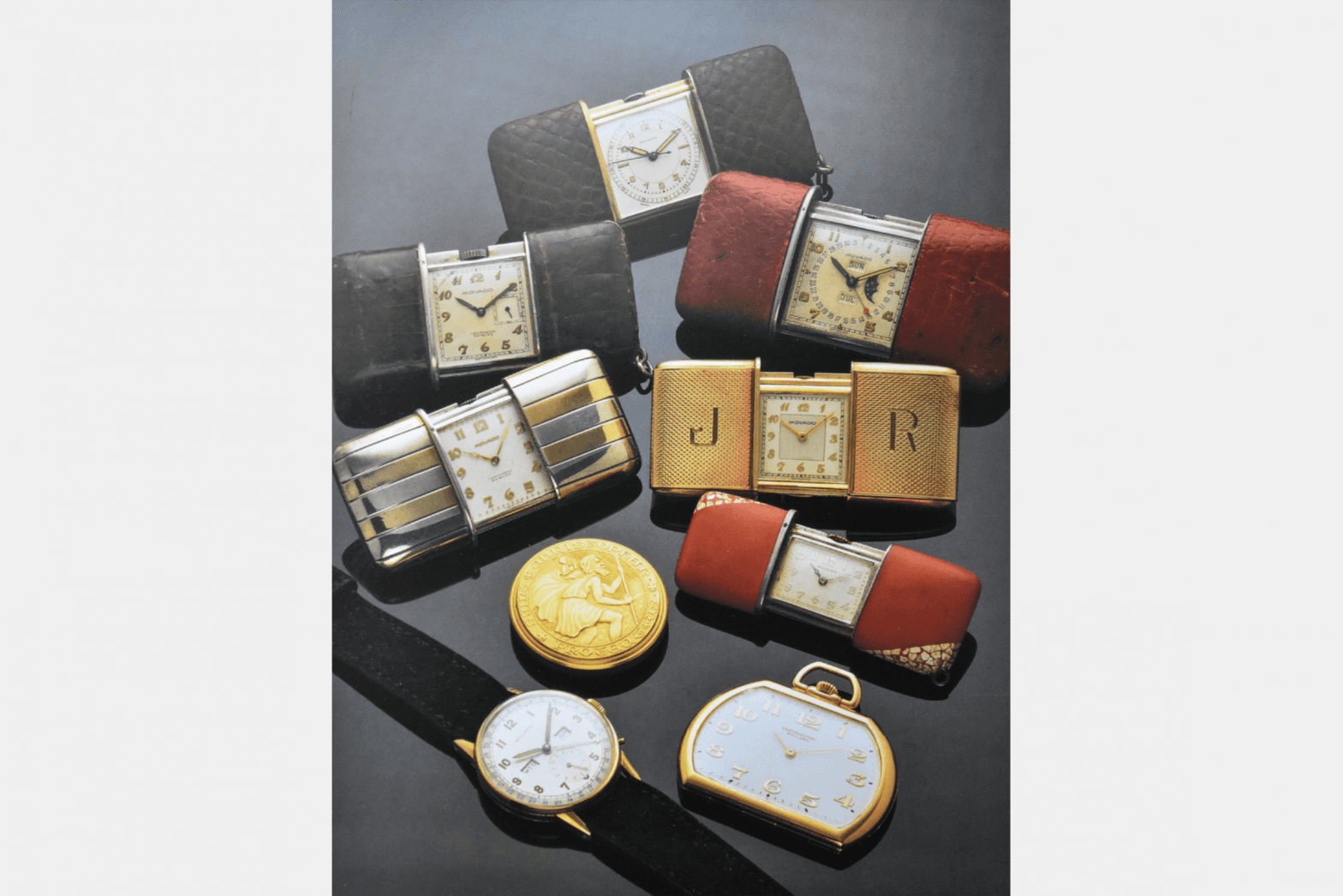 Andy Warhol’s Movado collection included various Ermetos, a Ref. 44776, a coin watch and also a pocket watch