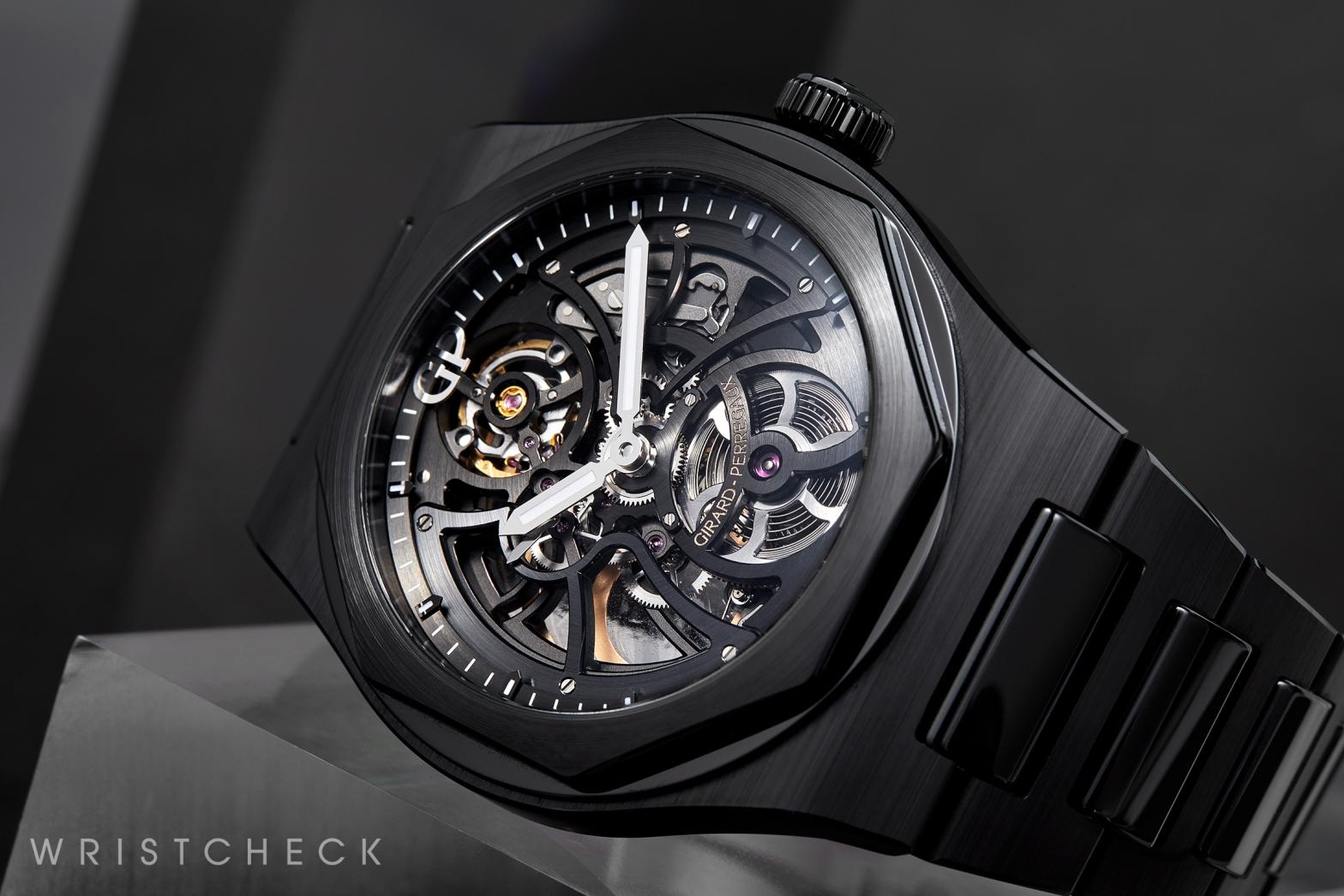 Girard Perregaux Laureato Skeleton Black Ceramic