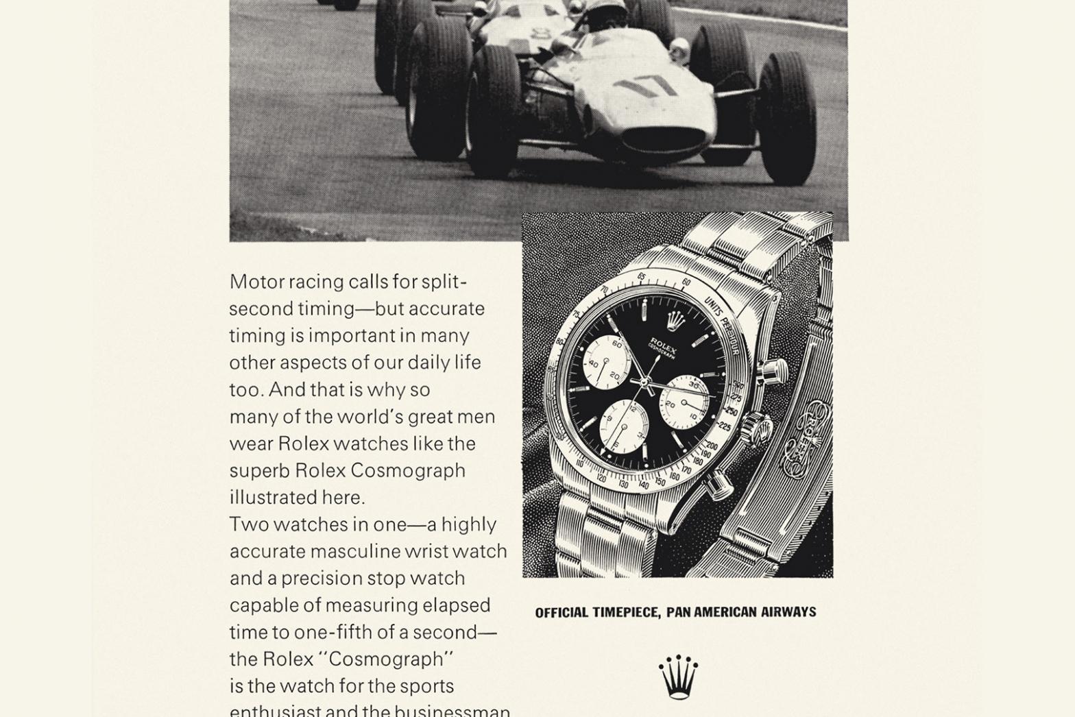 Rolex ad from 1965