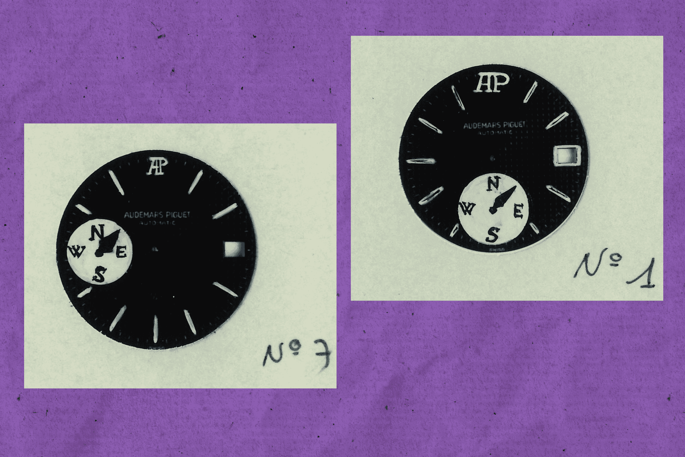 In 1989, dial sketches with compasses were produced in tandem with the ...